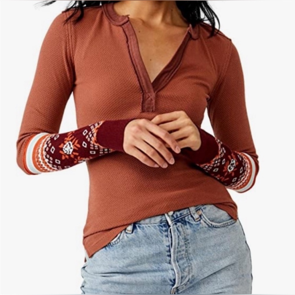 NWT Free People Mikah Layering Cuff Top